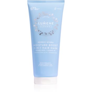 Lumene Nordic Hydra [LÄHDE] Moisture Boost Masca hidratanta par 2 in 1 - imagine 2